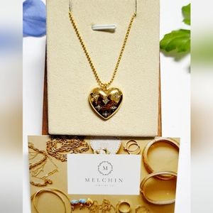 Zirconian Heart Pendant Necklace